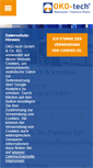 Mobile Screenshot of oko-tech.de
